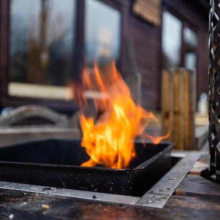 The Woodland Lodge - Wood Fired Hot Tub And Firepit Hambleton Exteriér fotografie